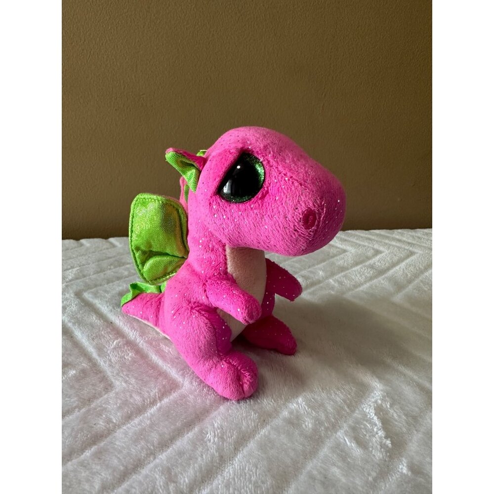 Ty Beanie Babies Darla the Pink Dragon NO TAG